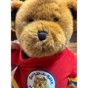 Vintage Build a bear Bearemy.  Rare with all brown face.   Great shape.